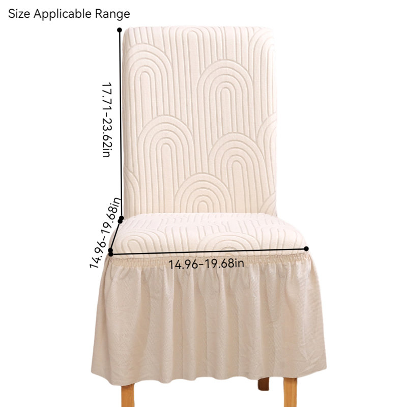 Housse pour chaise de salle à manger
