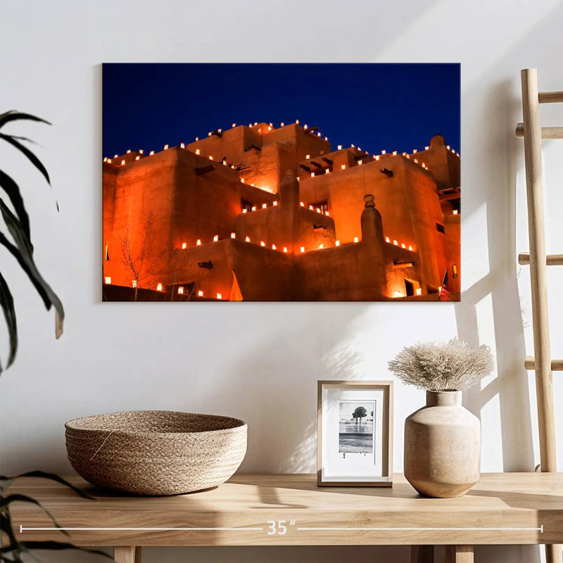 Nicci Santa Fe At Night, 16" H x 24" W
