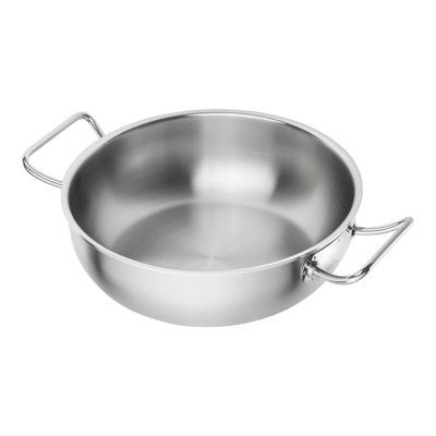 Pro 30 cm / 12 pouces Wok en acier inoxydable 18/10