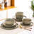 Zoha 12 Piece Dinnerware Set - Service for 4