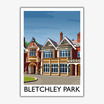 Bletchey Park Portrait - Print
