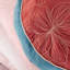 Peppermint Embroiderd Throw Pillow
