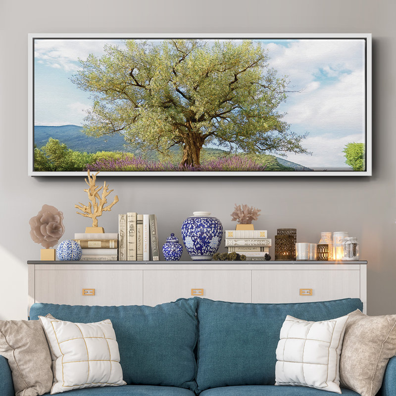 Olive Tree- Framed Canvas