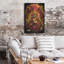 «Gas Mask Destroyed City» par Flyland Designs, art mural en métal-422028568