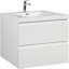 Meuble-lavabo mural 24 po avec lavabo, meuble-lavabo mural avec lavabo à surface solide et tiroirs à fermeture en douceur entièrement assemblés, gris cendré-1356177509-1356177529