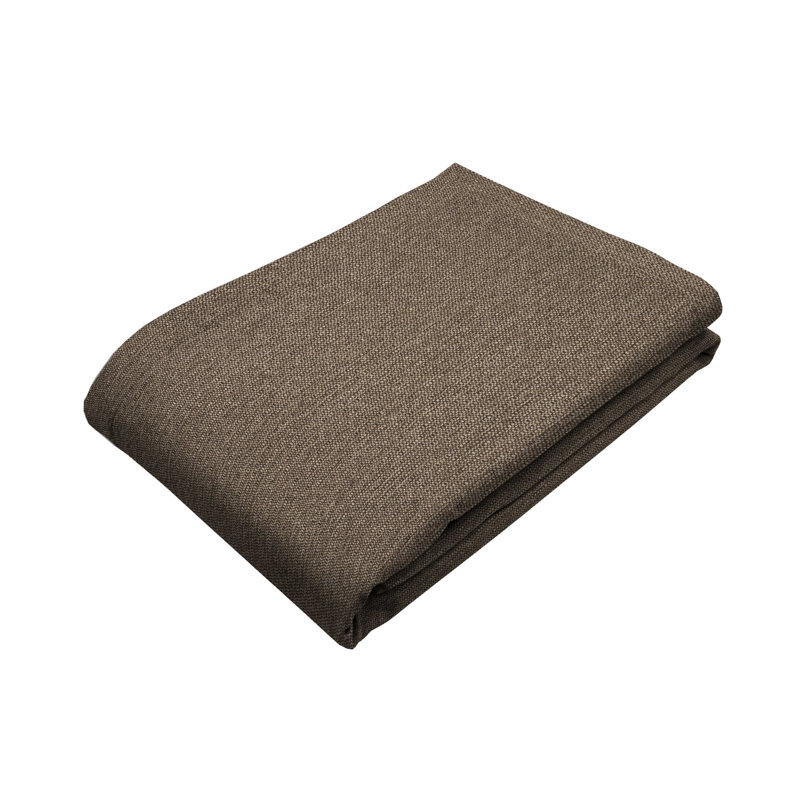 Andillac Waffle Throw Blanket, W50 x L165cm, Brown