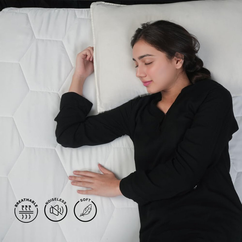 Fitted Mattress Protector Case Pack, Kingsize (5')