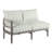 Santa Barbara Teak Left Arm Facing - Oyster-62363243-63326034-70062936