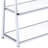 Modern 6-shelf Bookshelf In White And - Stylish Storage Choice Versatile Home Decor