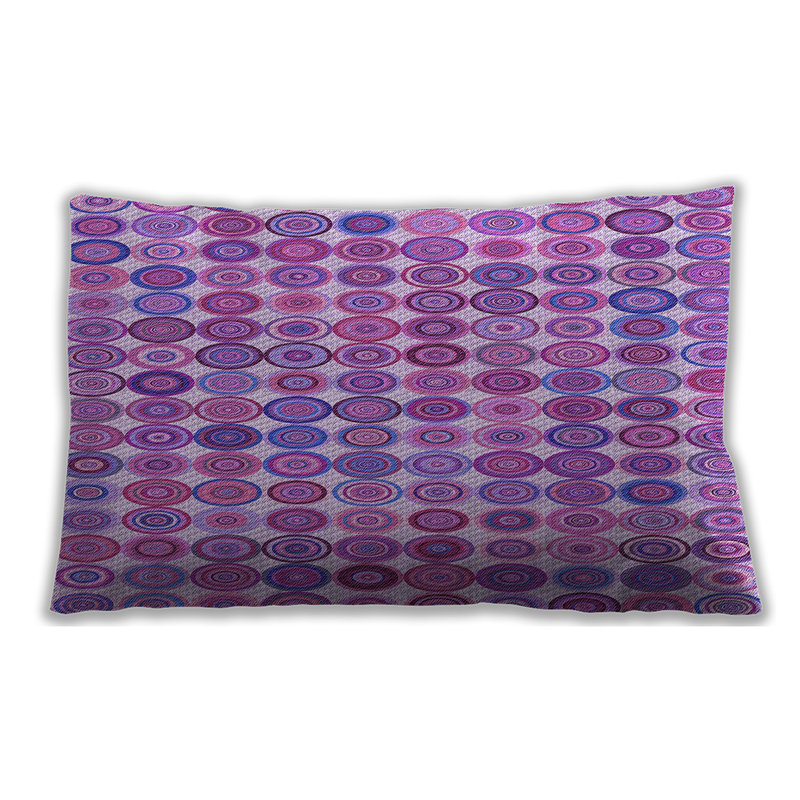 Coussin décoratif à motif 943, Synthétique, gris