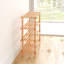 12 Pair Solid Wood Shoe Rack