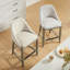 Tabouret de comptoir Nerina 26 po-110870328