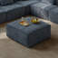 Canapé modulaire / repose-pieds gris foncé-1875847965-1875847952