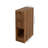 Narrow End Table With Arched Drawer, Small Side End Table For Small Spaces