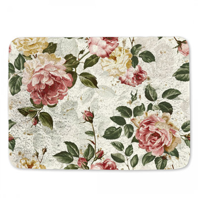 Tapis de bain en microfibre / microsuède Trenisha