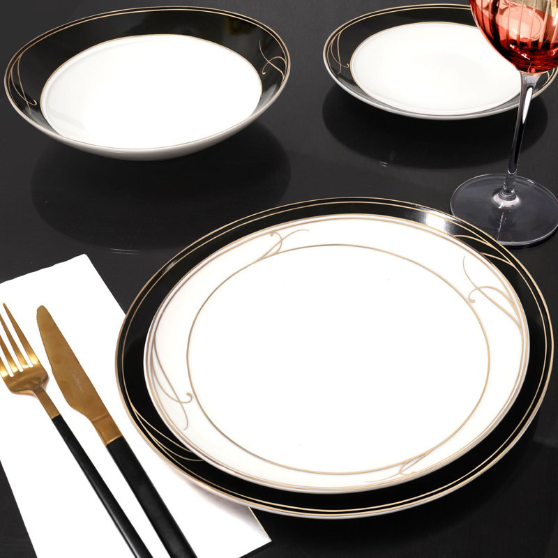 Jomaris Piece Bone China Dinnerware Set