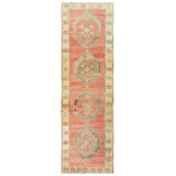Vintage Turkish Village Rugs One-of-a-Kind Runner 4'7" X 14'4" Area Rug