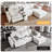 6 Seater Chenille Oversized Modular Sectional Sofa With Power Recliner Cloud Reclining Couch With Headrest Storage Drawer Charging Cup Holders Deep L-shaped With Corner And Ottoman-268204647
