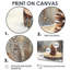 Pinecone In A Winter On A Wood Slide - Pinecone Wall Art-1712441268-1712441272
