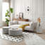 Table basse, table basse, table de salon avec base en métal Dawsen-96603975-96603978