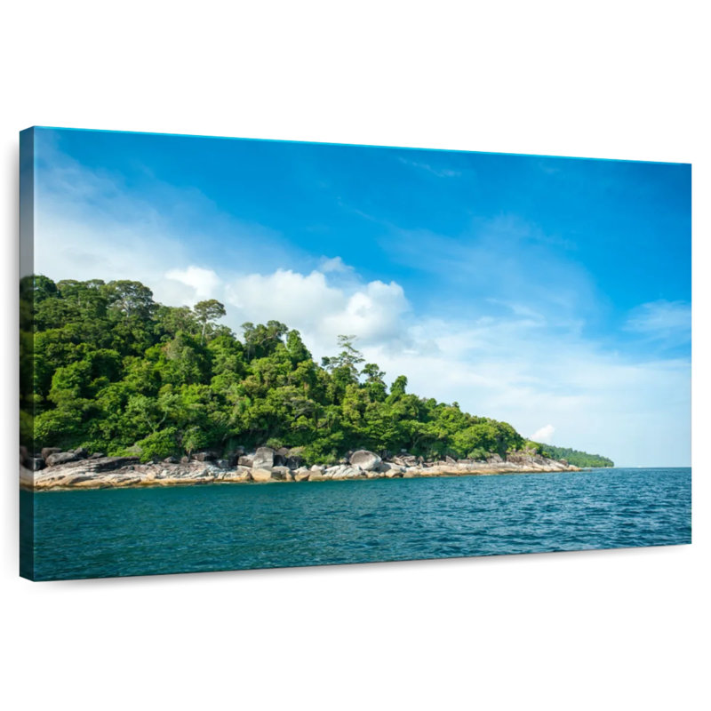Gillard Koh Lipe Island Nature, 30" H x 45" W