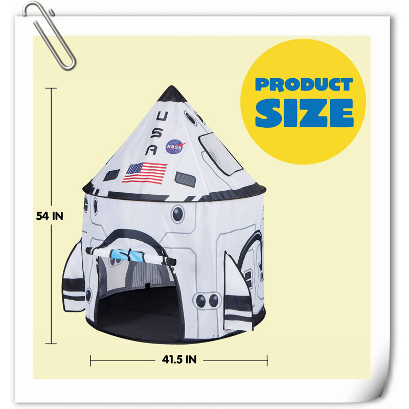 Ensemble de tente de jeu Rocket Ship