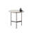 End/Side Tables - Small Round Accent Table, Metal Narrow Night Stands With Sharp, Ideal For Any Room-Side Tables