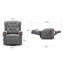 Avalon 83cm Wide Lift Assist Wing Chair Recliner-266778848