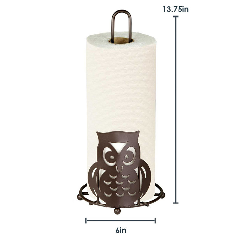 Porte-essuie-tout autoportant Steel Owl