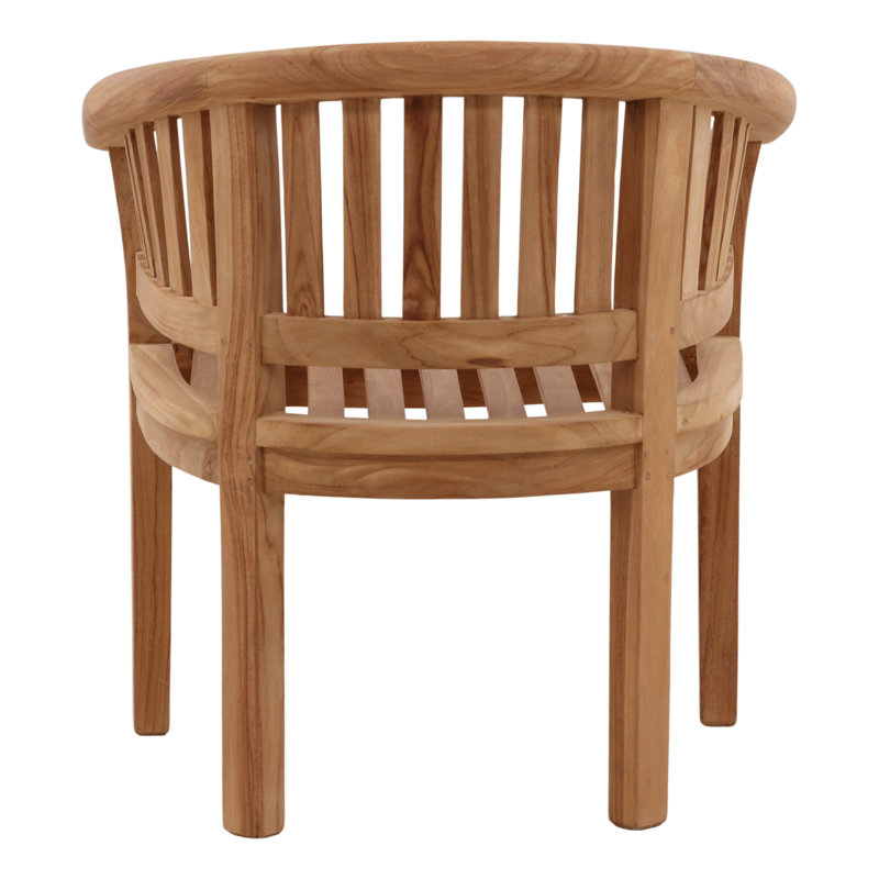 Maple Outdoor Occasional Chair Natural