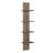 Decorative Tiered Wall Shelves Arica 4-Tier Floating Column Shelf-633877690