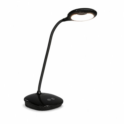 Lampe de bureau moderne à DEL avec col-de-cygne flexible