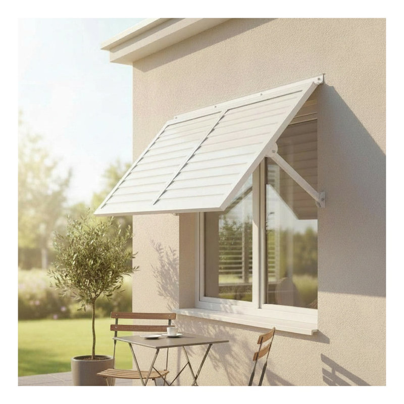 Ridge Metal Awning 4.6 - White