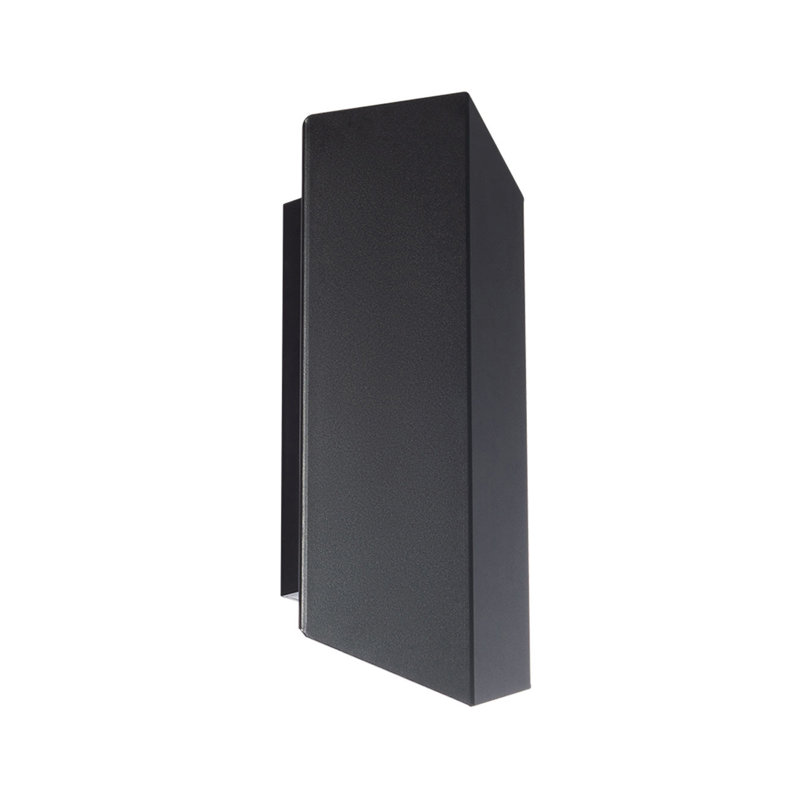 Summit Black Aluminum Dimmable LED Wall Sconce
