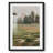 Vintage Landscape CCXLIX - Matted and Framed Under Acrylic Glass, Large Living Room Wall Art