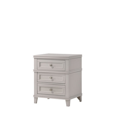 3 Drawer Nightstand W/ USB