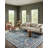 Rifle Paper Co. X Loloi Maison Frances Blue / Multi Area Rug-83197902