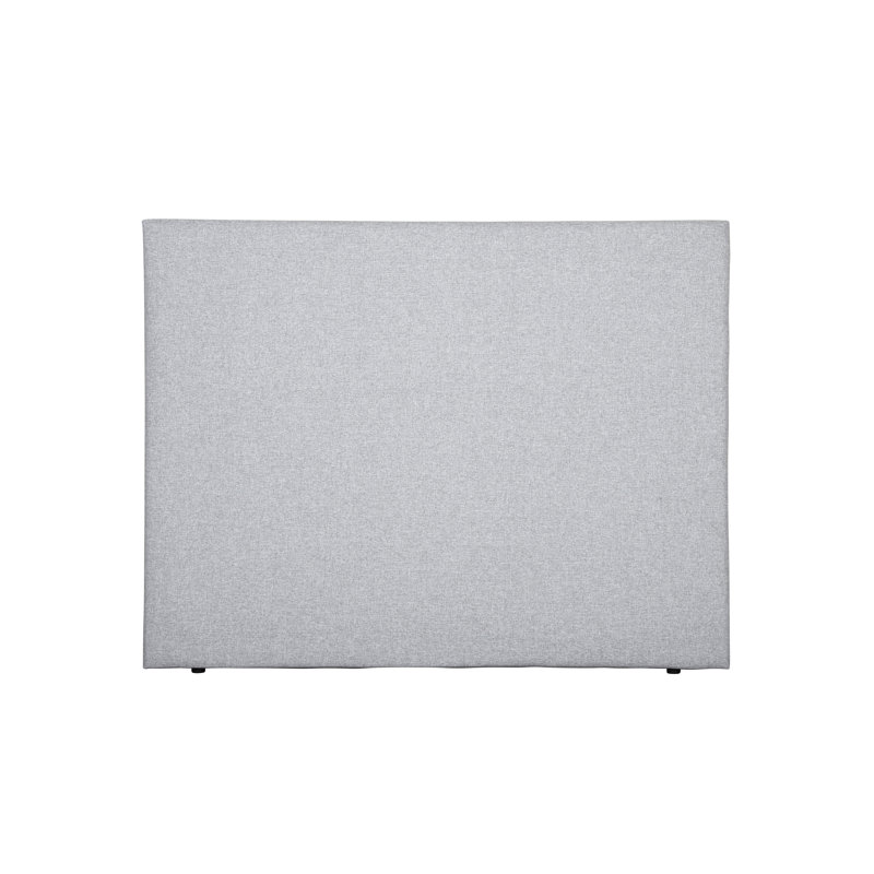 Bryonny Upholstered Headboard, European Kingsize (160 x 200cm), Light Grey