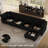 Upholstered Modular Sofa Sectional With Ottoman-1391795215