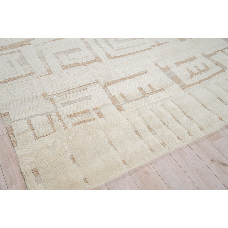 Calexico Wool Abstract Indoor Rug, Rectangle 6' x 9'