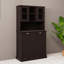 Armoire de salle de bain inclinable à deux compartiments