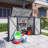 Outdoor Trash Can Storage Shed