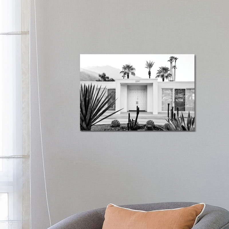 Palm Springs White House by Philippe Hugonnard - Wrapped Canvas Print, 66.04 cm H x 45.72 cm W x 3.175 cm D