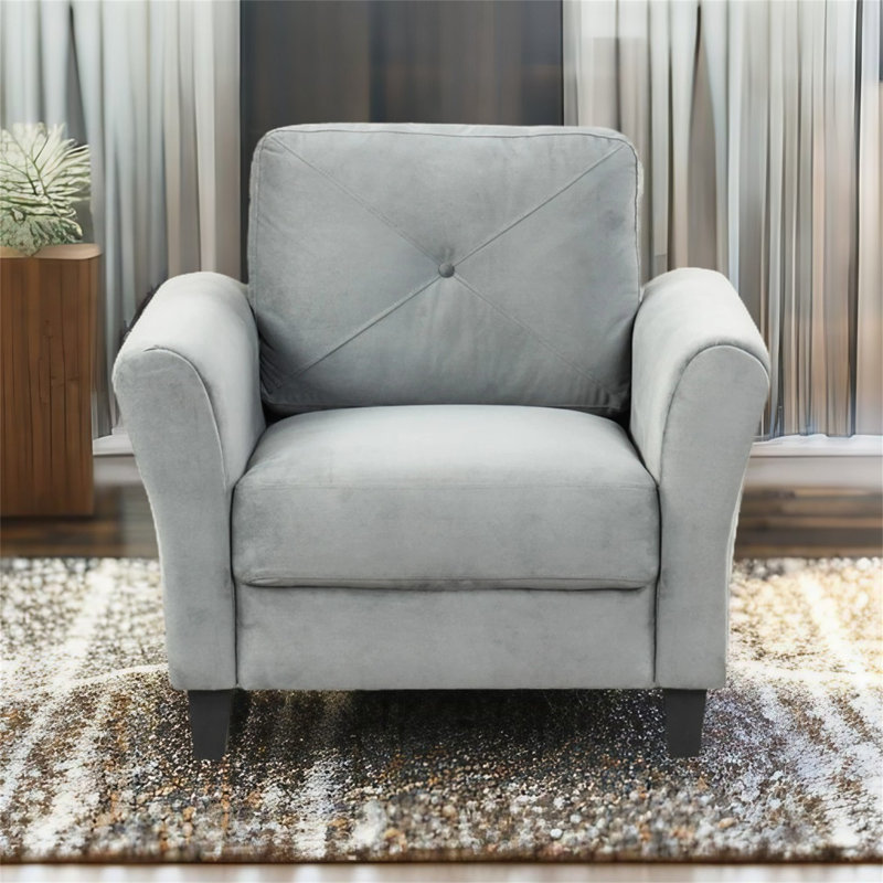 Chaise berçante Antona, Orange