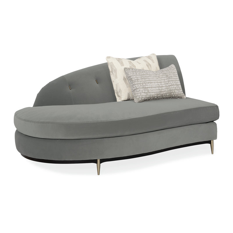 Velvet Seating Component, Left Hand Facing