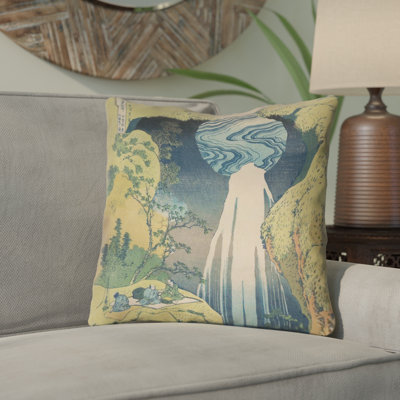 Katsushika Hokusai Throw Pillow