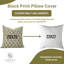 Housse de coussin Art Fab Fabine - Imprimés floraux sur lin doux, Vashundra-109623987-109623984-109623976
