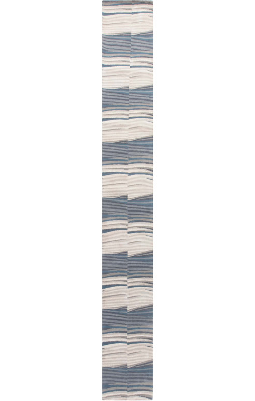 One-of-a-Kind Runner 2' X 16'2" Hand Knotted Area Rug
