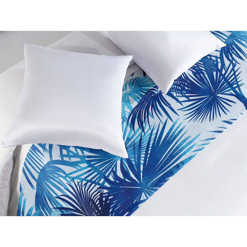 Tapis de lit Ambesonne Palm Tree Chill Hawaii Woodland, Très grand lit