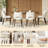  Modern Velvet Upholstered Dining Chair Side Chair with Wooden Legs-233511919